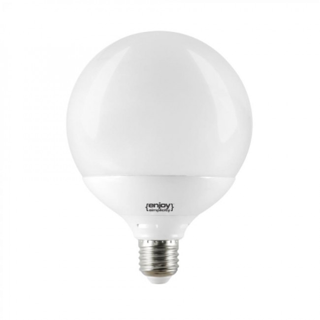 enjoySimplicity™ Λάμπα LED για Ντουί E27 και Σχήμα G95 8.8W Φυσικό Λευκό 4000K 806lm (EL749804)