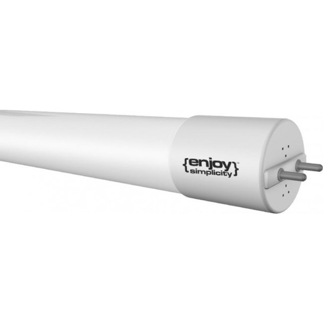 enjoySimplicity™ Λάμπα LED Τύπου Φθορίου για Ντουί G13 και Σχήμα T8 9W 60cm Ψυχρό Λευκό 6500K 750lm (EL608066)