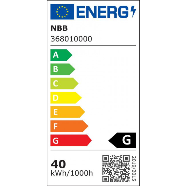 NBB ΒΟΗΕΜΙΑ Λαμπάκι Φούρνου 15W για Ντουί E14 (368010000)