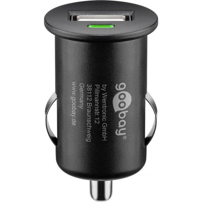 Goobay Car Charger 1A Black (44176)