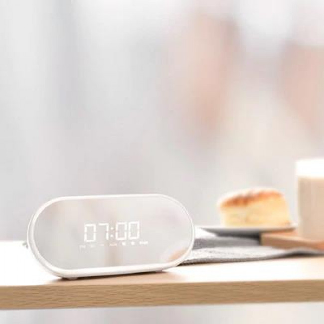 Baseus Encok E09 Wireless Speaker / Clock White (NGE09-02)