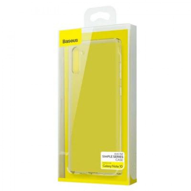Baseus Simple Series Anti-Fall Θήκη για Samsung Galaxy Note 10+ Διάφαν0 (ARSANOTE10P-02)