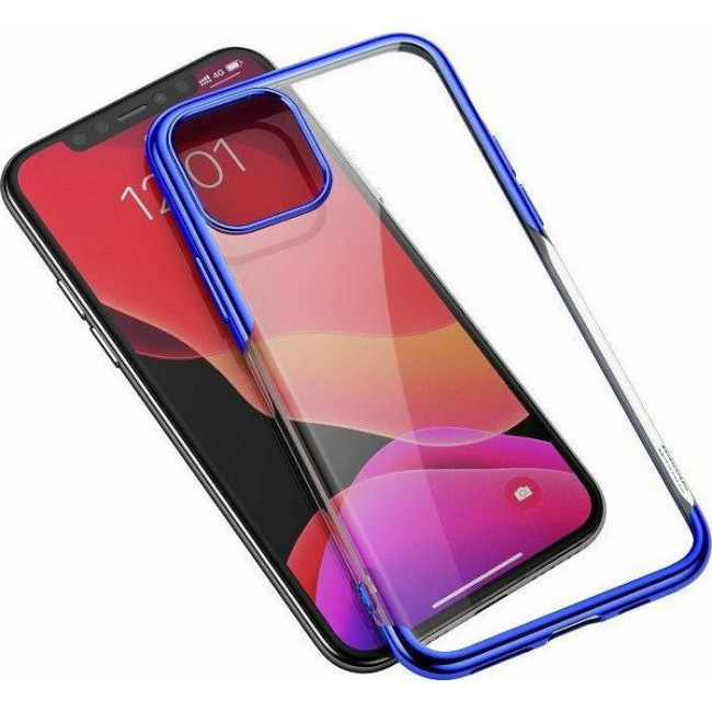 Baseus Shining Θήκη Προστασίας για iPhone 11 Pro Max Μπλε / Διάφανο (ARAPIPH65S-MD03)