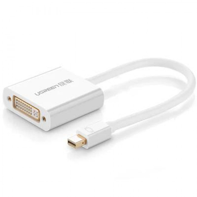 Ugreen Adapter mini DisplayPort (m) - DVI (f) FullHD 15cm (10402)