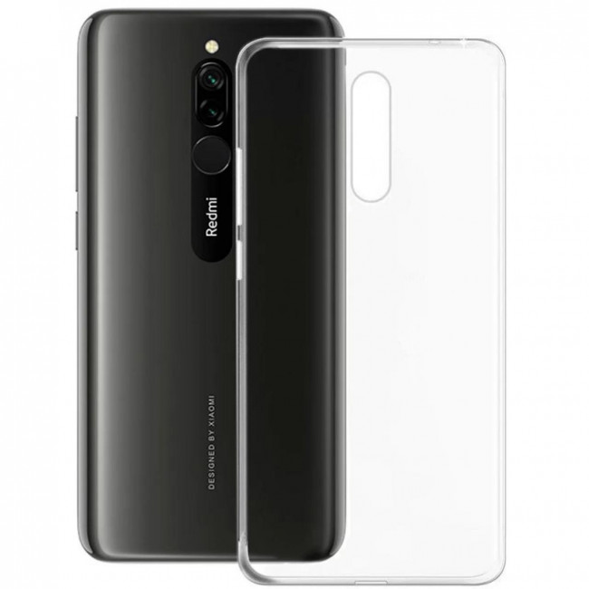OEM Θήκη Σιλικόνης 1mm για Xiaomi Redmi 8 Διάφανο