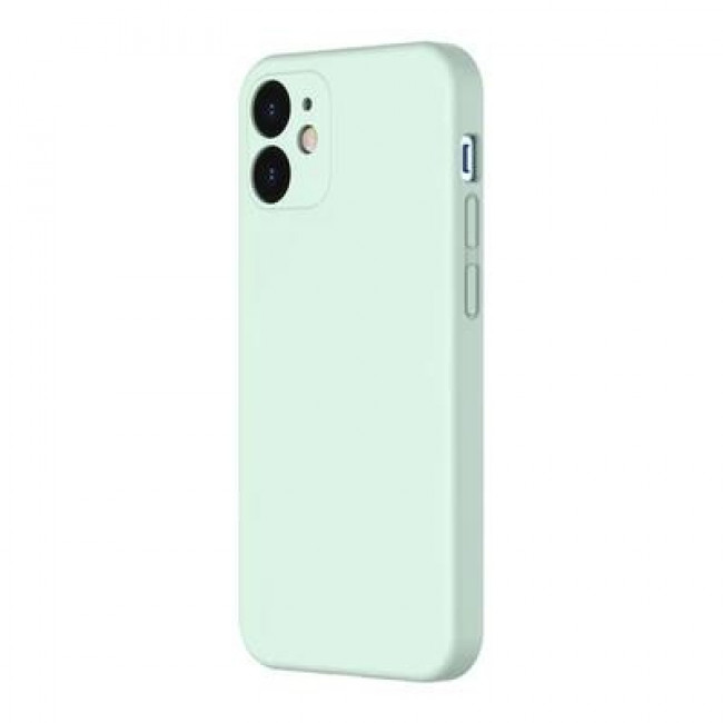 Baseus Liquid Θήκη Προστασίας Σιλικόνης για iPhone 12 mini Mέντα (WIAPIPH54N-YT6B)