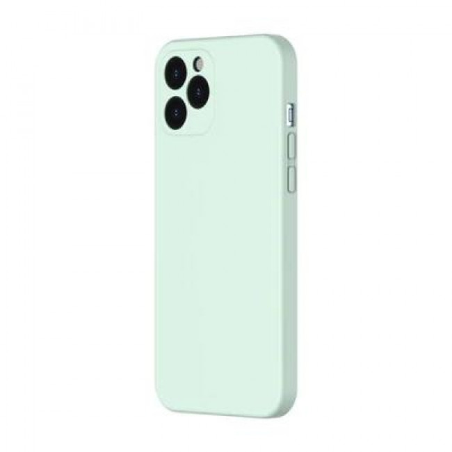 Baseus Liquid Θήκη Προστασίας Σιλικόνης για iPhone 12 Pro Max Μέντα (WIAPIPH67N-YT6B)