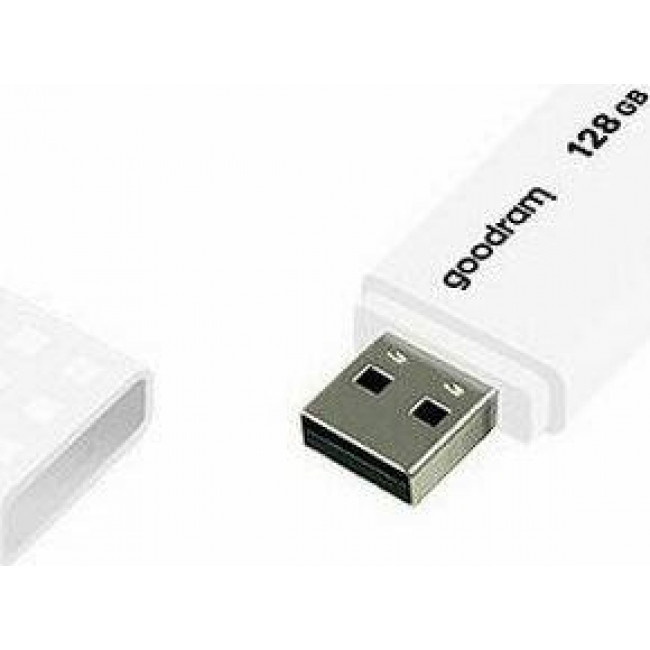 GoodRam UΜΕ2 128GB USB 2.0 Λευκό (UME2-1280W0R11)