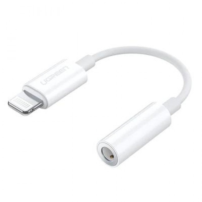 Ugreen US212 Audio Adapter Mini Jack 3,5mm Female To Lightning 10cm White (30759)