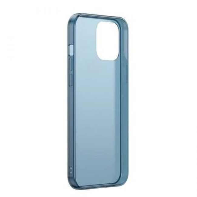 Baseus Frosted Glass Θήκη Προστασίας για iPhone 12 / 12 Pro Μπλε (WIAPIPH61P-WS03)