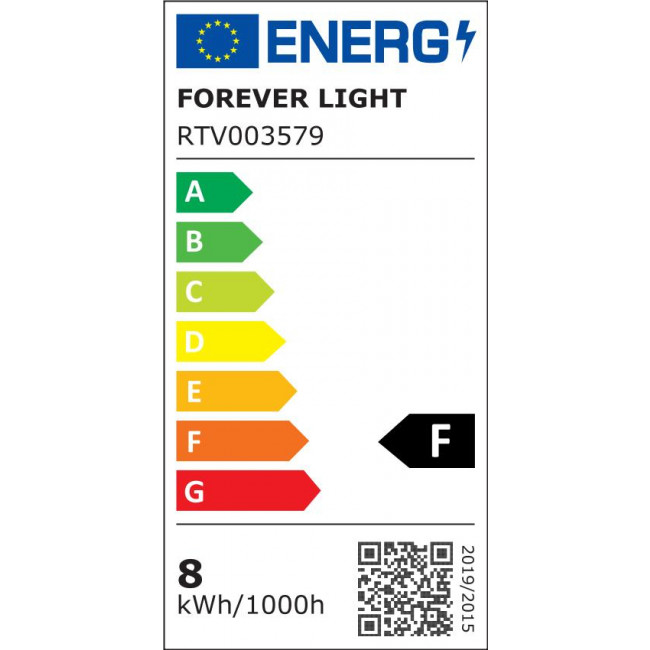 Forever Light Λάμπα LED για Ντουί G9 και Σχήμα Corn 8W Φυσικό Λευκό 4500K 700lm (RTV003579)