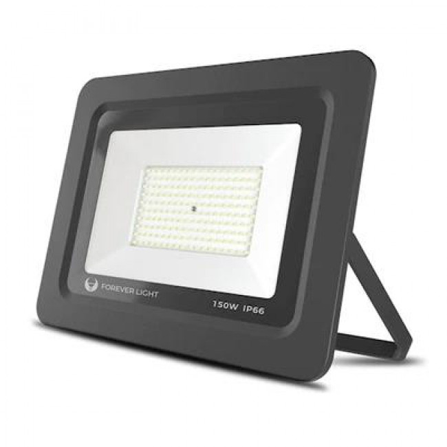 Forever Light PROXIM II Στεγανός Προβολέας LED 150W Ψυχρό Λευκό 6000K 12000lm 120° IP66 - Μαύρο (RTV003571)