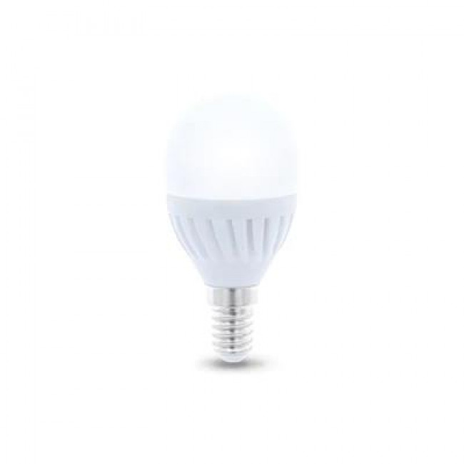 Forever Light Κεραμική Λάμπα LED για Ντουί E14 και Σχήμα G45 10W Ψυχρό Λευκό 6000K 900lm (RTV003451)