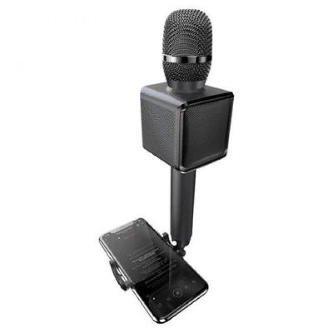 Dudao Y16 Wireless Bluetooth Microphone For Karaoke Black