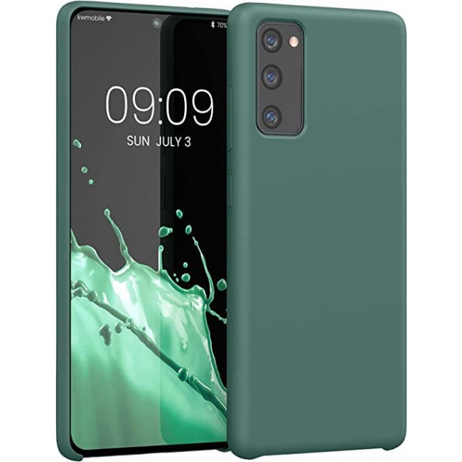 OEM Matt Θήκη Σιλικόνης για Samsung Galaxy S20 FE Κυπαρισσί