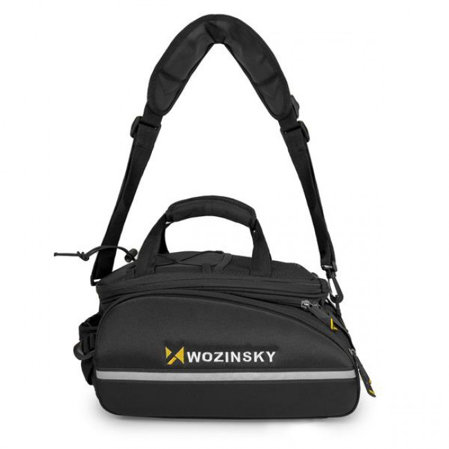 Wozinsky Bicycle Bike Pannier Bag Rear Trunk Bag With Bottle Case 35L (WBB19BK)