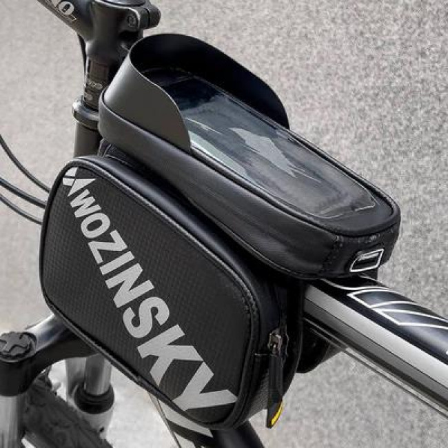 Wozinsky Bike Front Storage Detachable Bag (WBB21BK)
