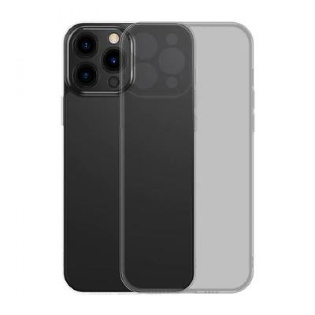Baseus Frosted Glass Θήκη Προστασίας για iPhone 13 Pro Max Μαύρο (ARWS000501)