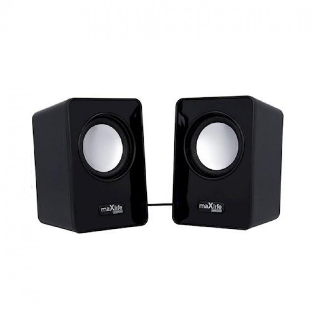 maXlife MXHS-01 Ηχεία για Υπολογιστή 2x 3W Μαύρο