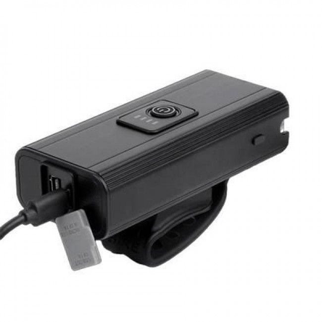 Superfire Bicycle Front Light, Rechargeable, 200lm Black (GT-R1)