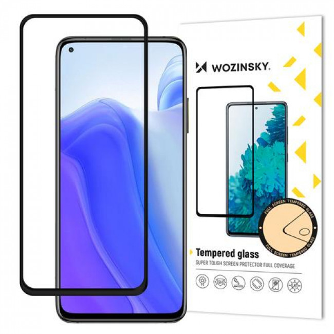 Wozinsky Full Glue Full Face Tempered Glass for (Xiaomi Redmi Note 9 5G / Note 9T 5G)