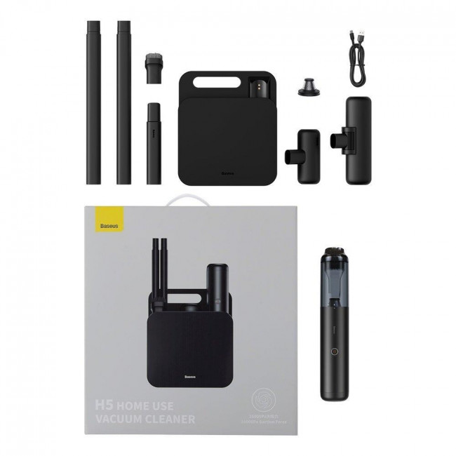 Baseus H5 Home Use Vacuum Cleaner Black (VCSS000101)