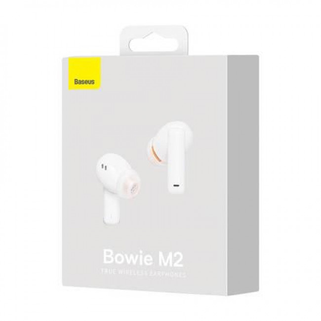 Baseus Bowie M2 TWS Earphones White (NGTW140002)