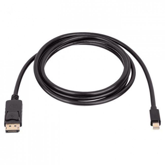 Akyga Καλώδιο DisplayPort Αρσενικό - mini DisplayPort Αρσενικό 1.8m Μαύρο (AK-AV-15)