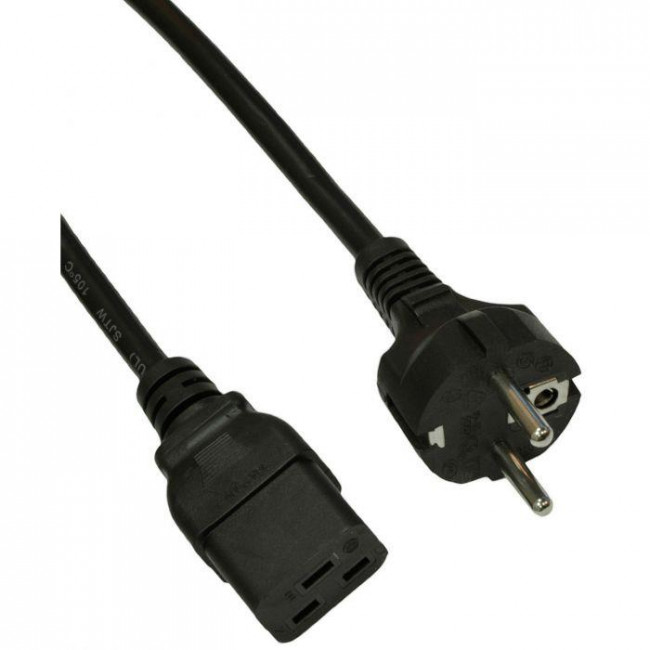 Akyga Καλώδιο Τροφοδοσίας για Server CU CEE 7/7 / IEC C19 3x1 mm 1.8m Black (AK-UP-01)