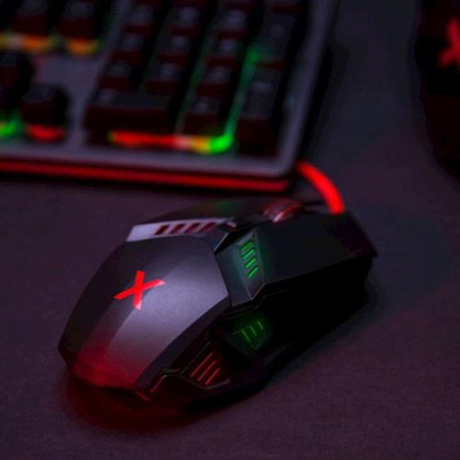 maXlife MXGM-200 Gaming Mouse 800/1000/1600/2400 DPI 1,8m Black