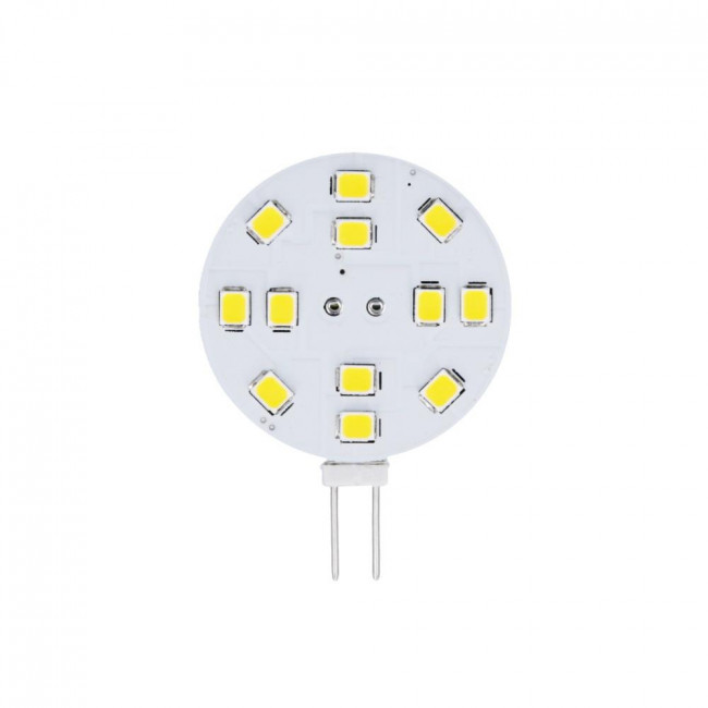 Forever Light Λάμπα LED για Ντουί G4 και Σχήμα Round 2W 12V Ψυχρό Λευκό 6000K 180lm (RTV003661)
