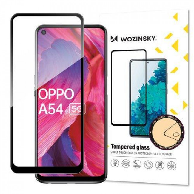 Wozinsky Full Glue Full Face Tempered Glass for (Oppo A54 5G)