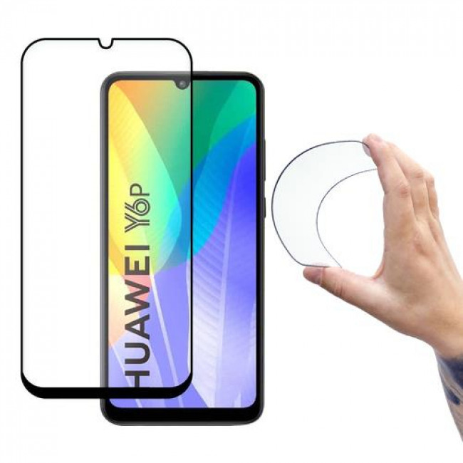 Wozinsky Εύκαμπτο Full Face Γυαλί Προστασίας Οθόνης για (Huawei Y6p)