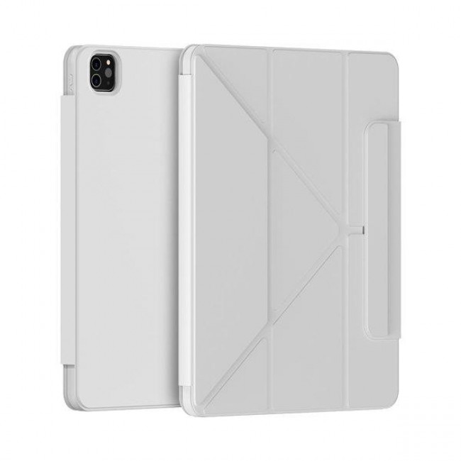 Baseus Safattach Y-Type Case for iPad Pro 11 "2018/2020/2021 Cover With Stand White (ARCX010002)