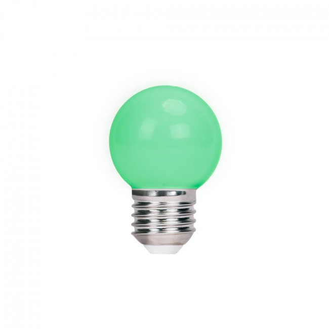 Forever Light Λάμπες LED για Ντουί E27 και Σχήμα G45 2W Πράσινο 5lm 5τμχ (RTV100134)