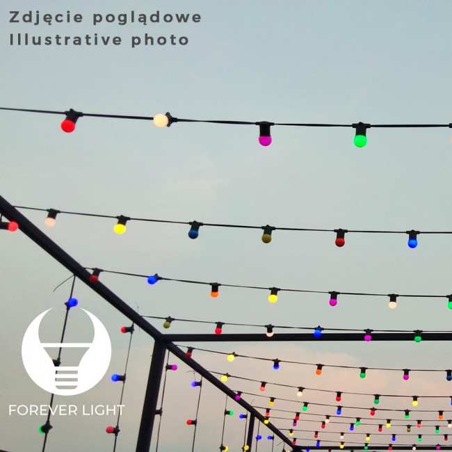 Forever Light Λάμπες LED για Ντουί E27 και Σχήμα G45 2W Θερμό Λευκό 5lm 5τμχ (RTV100135)