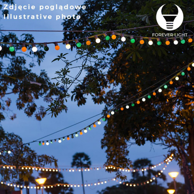 Forever Light Λάμπες LED για Ντουί E27 και Σχήμα G45 2W Θερμό Λευκό 5lm 5τμχ (RTV100135)