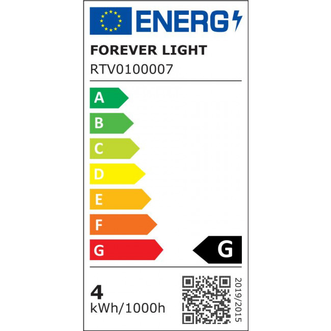 Forever Light Λάμπα LED Filament για Ντουί E27 και Σχήμα A60 4W Θερμό Λευκό 2000K 250lm Spiral με Χρυσό Κάλυμμα (RTV0100007)