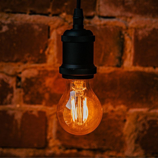Forever Light Λάμπα LED Filament για Ντουί E27 και Σχήμα A60 4W Θερμό Λευκό 2200K 400lm με Χρυσό Κάλυμμα (RTV0100006)