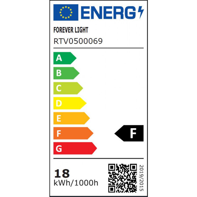 Forever Light Λάμπα LED Τύπου Φθορίου για Ντουί G13 και Σχήμα T8 18W 120cm Ψυχρό Λευκό 6500K 1560lm (RTV0500069)