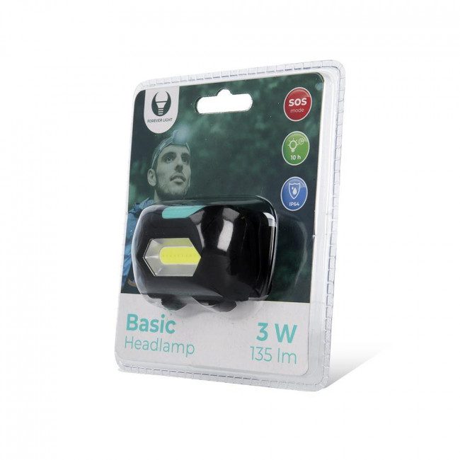 Forever Light LED Head Lamp Basic, 3W, 135lm