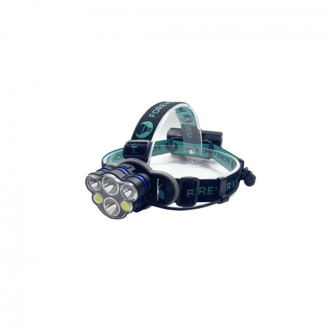 Forever Light LED Head Lamp Ultra T6, Rechargeable 2x 18650 1200mAh, 2x 10W & 2x 3W, 500lm