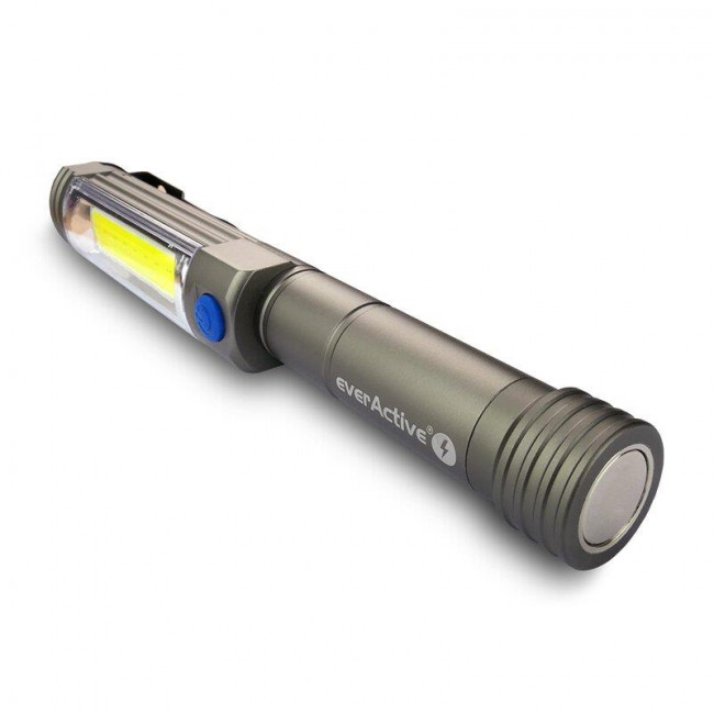 everActive Working LED Flashlight, IP54, 5W, 400lm - Dark Grey (WL-400)