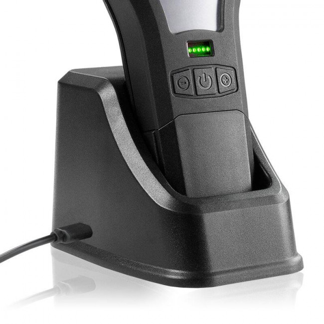 everActive Working LED Flashlight with Strong Magnet, Rechargeable with Dock, USB-C, IP54, 10W, 550lm - Black (WL-600R)