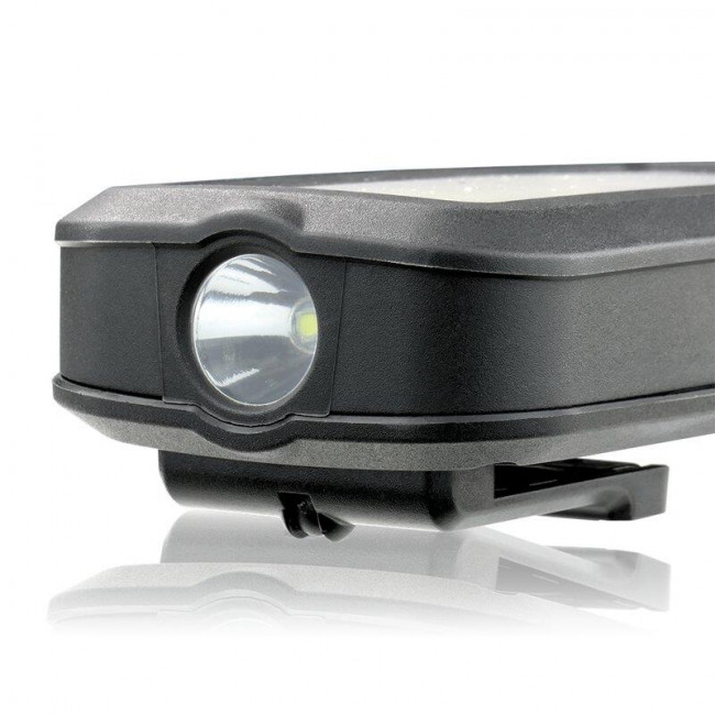 everActive Working LED Flashlight with Strong Magnet, Rechargeable with Dock, USB-C, IP54, 10W, 550lm - Black (WL-600R)