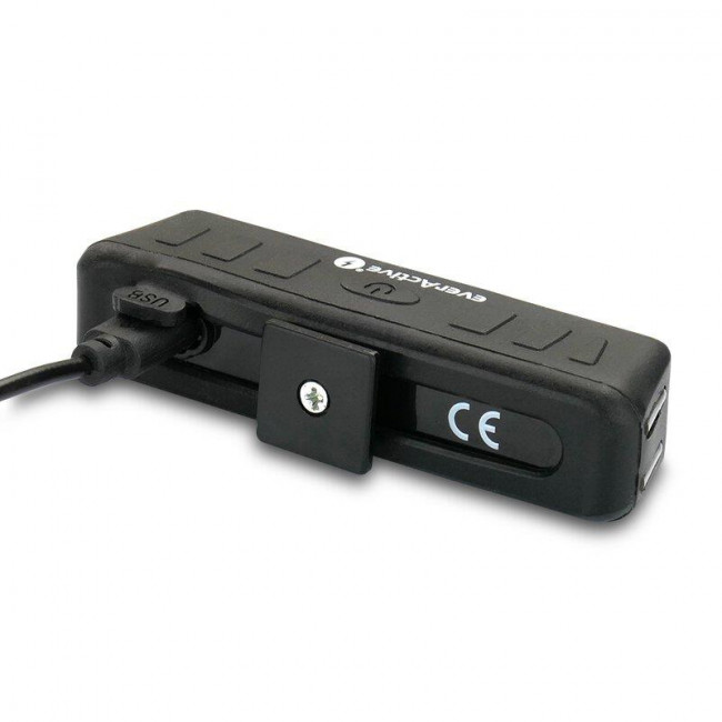 everActive LED Back Bicycle Light 2in1 White / Red, Rechargeable, 150lm - Black (BL-150R)
