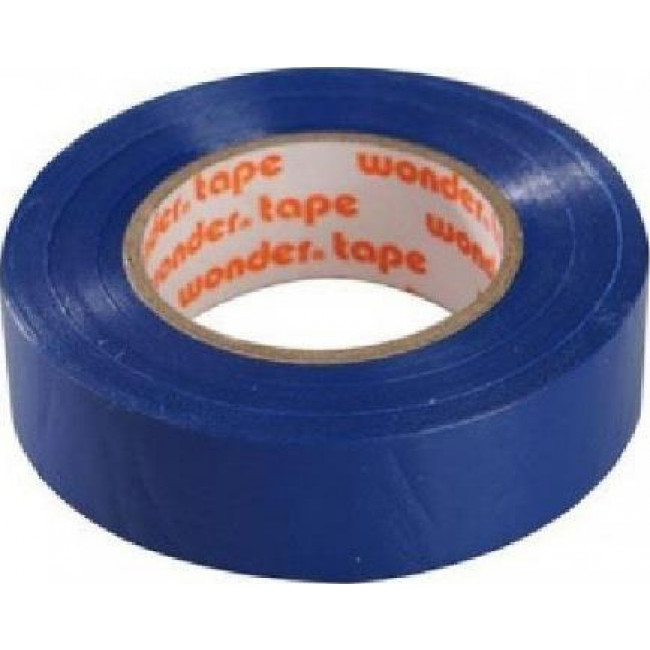 Wonder Μονωτική Ταινία 19mm x 20m PVC K1ZA0 Μπλε