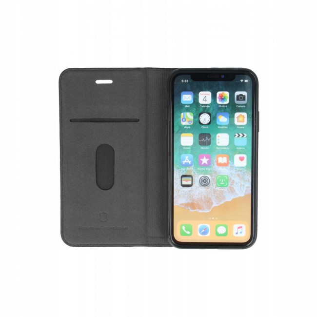 Forever Gamma 2in1 Δερμάτινη Θήκη-Πορτοφόλι για (iPhone 11 Pro Max) Μαύρο