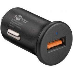 Goobay Car Charger QC 3A Black (45162)