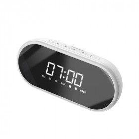 Baseus Encok E09 Wireless Speaker / Clock White (NGE09-02)